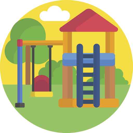 Safe kids play area in Omaxe flats in Lucknow